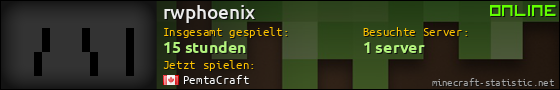 Benutzerleisten 560x90 für rwphoenix