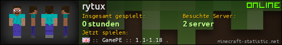 Benutzerleisten 560x90 für rytux