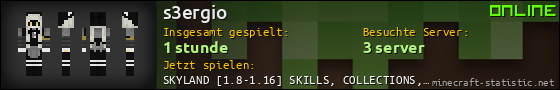 Benutzerleisten 560x90 für s3ergio