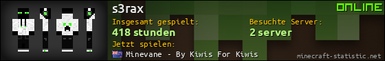 Benutzerleisten 560x90 für s3rax
