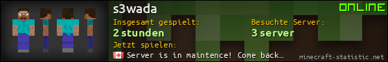 Benutzerleisten 560x90 für s3wada
