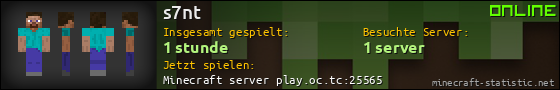 Benutzerleisten 560x90 für s7nt