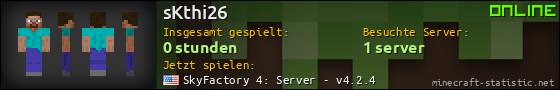 Benutzerleisten 560x90 für sKthi26