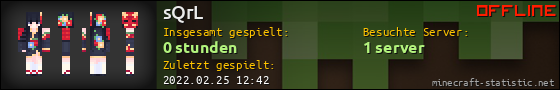 Benutzerleisten 560x90 für sQrL