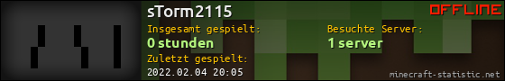 Benutzerleisten 560x90 für sTorm2115