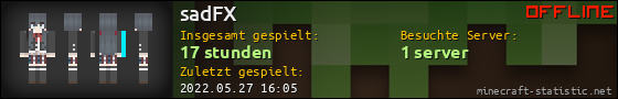 Benutzerleisten 560x90 für sadFX