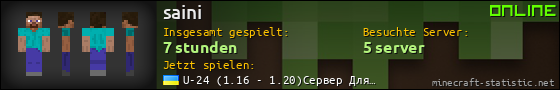 Benutzerleisten 560x90 für saini