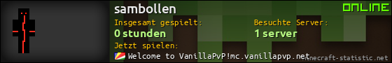 Benutzerleisten 560x90 für sambollen