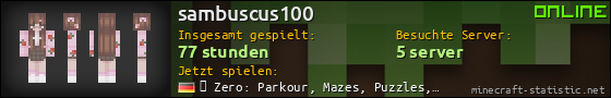 Benutzerleisten 560x90 für sambuscus100