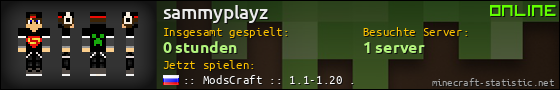 Benutzerleisten 560x90 für sammyplayz