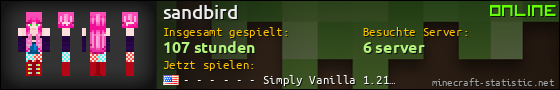 Benutzerleisten 560x90 für sandbird