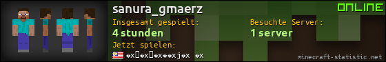 Benutzerleisten 560x90 für sanura_gmaerz