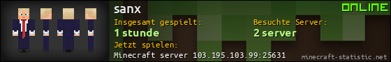 Benutzerleisten 560x90 für sanx