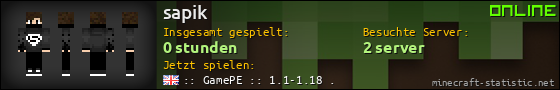 Benutzerleisten 560x90 für sapik