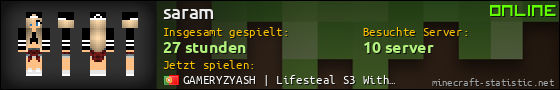 Benutzerleisten 560x90 für saram