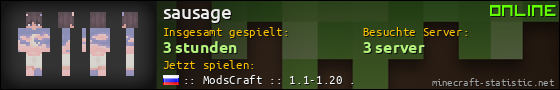 Benutzerleisten 560x90 für sausage