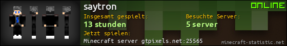 Benutzerleisten 560x90 für saytron