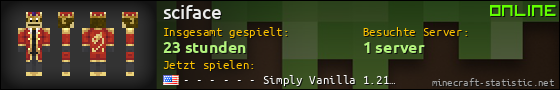 Benutzerleisten 560x90 für sciface