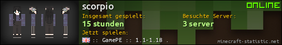 Benutzerleisten 560x90 für scorpio