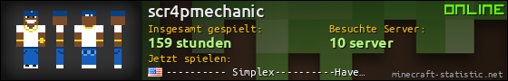 Benutzerleisten 560x90 für scr4pmechanic