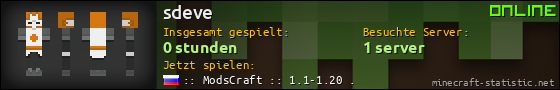 Benutzerleisten 560x90 für sdeve