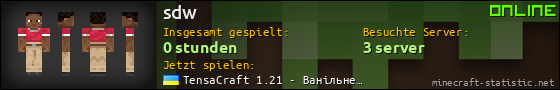 Benutzerleisten 560x90 für sdw