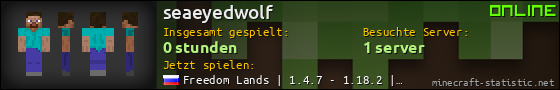 Benutzerleisten 560x90 für seaeyedwolf