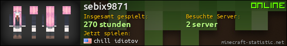 Benutzerleisten 560x90 für sebix9871