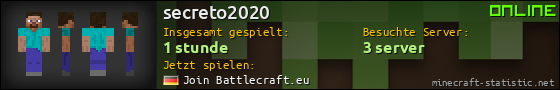 Benutzerleisten 560x90 für secreto2020