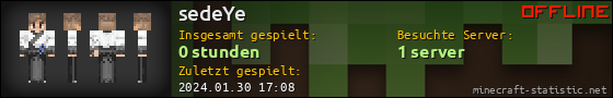Benutzerleisten 560x90 für sedeYe