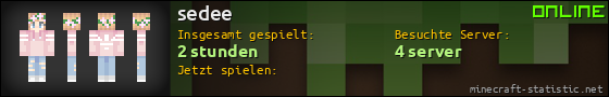 Benutzerleisten 560x90 für sedee
