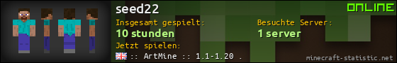 Benutzerleisten 560x90 für seed22