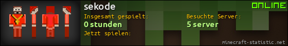 Benutzerleisten 560x90 für sekode