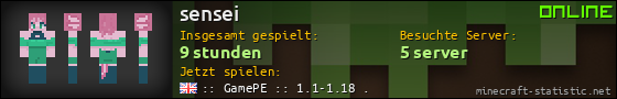 Benutzerleisten 560x90 für sensei