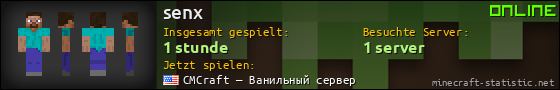 Benutzerleisten 560x90 für senx