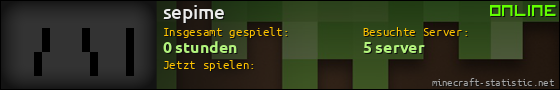 Benutzerleisten 560x90 für sepime