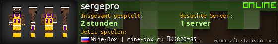 Benutzerleisten 560x90 für sergepro