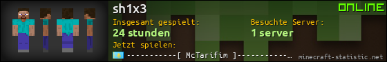Benutzerleisten 560x90 für sh1x3