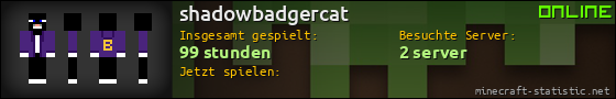 Benutzerleisten 560x90 für shadowbadgercat