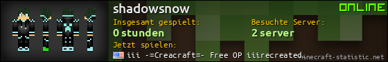 Benutzerleisten 560x90 für shadowsnow