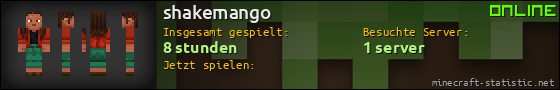 Benutzerleisten 560x90 für shakemango