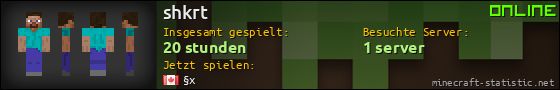 Benutzerleisten 560x90 für shkrt