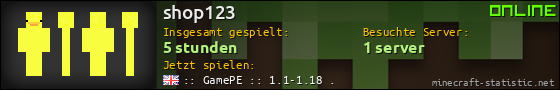 Benutzerleisten 560x90 für shop123