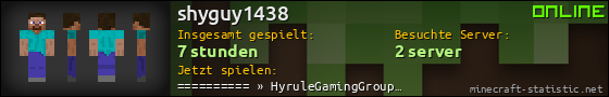 Benutzerleisten 560x90 für shyguy1438