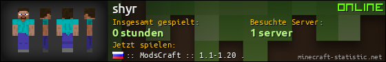 Benutzerleisten 560x90 für shyr