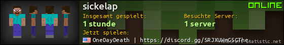 Benutzerleisten 560x90 für sickelap