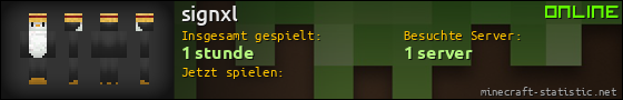 Benutzerleisten 560x90 für signxl