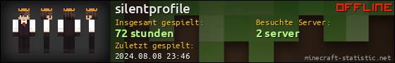 Benutzerleisten 560x90 für silentprofile