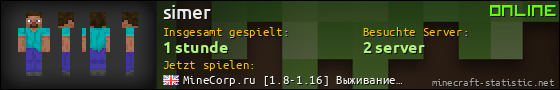 Benutzerleisten 560x90 für simer