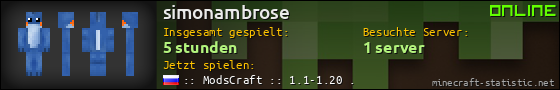 Benutzerleisten 560x90 für simonambrose